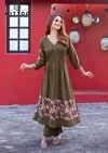 Tanvika By Mittoo Rayon Designer Kurti With Bottom Wholesale Shop In Surat
